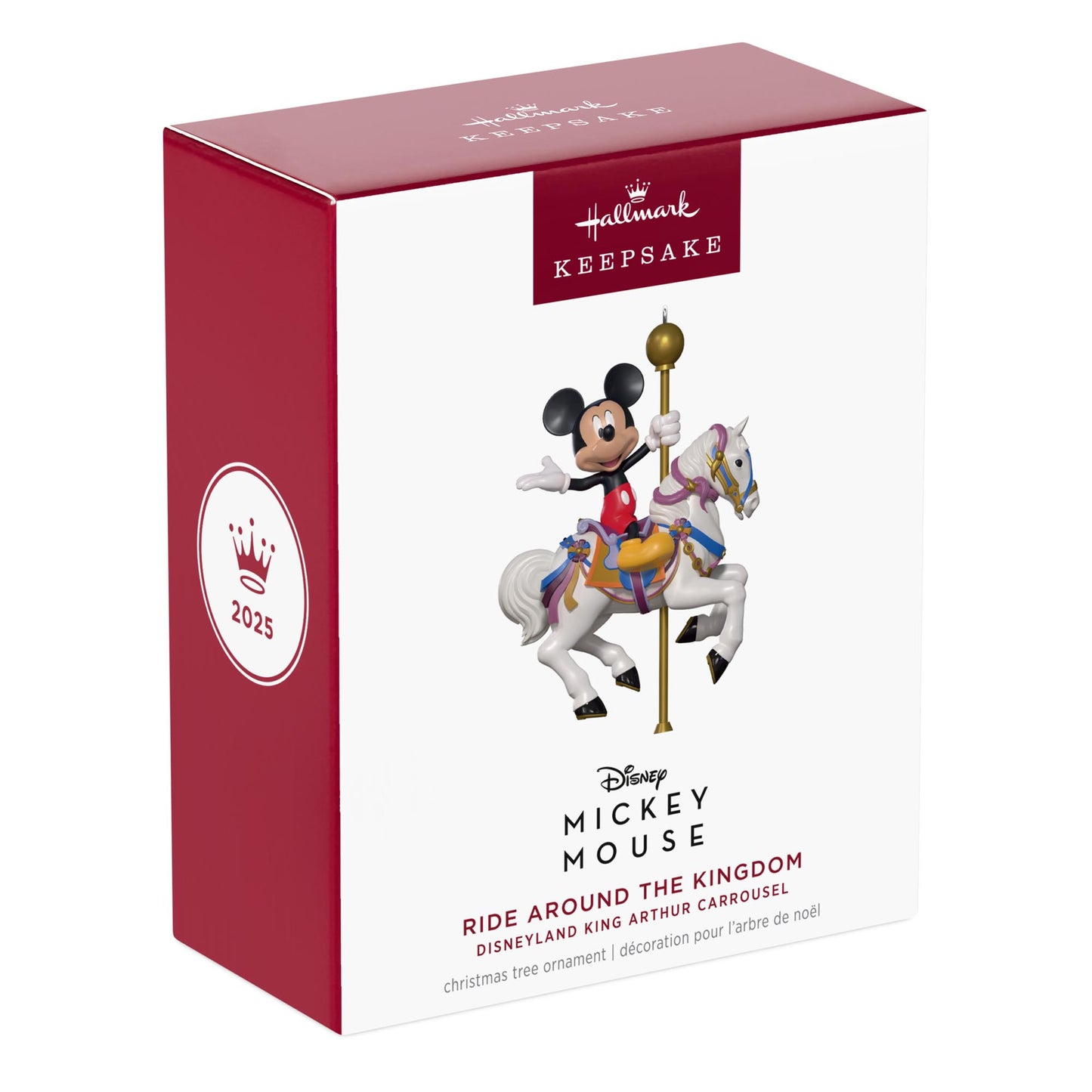 Disneyland King Arthur Carousel, Ride Around the Kingdom — 2025 Hallmark Keepsake Christmas Ornament