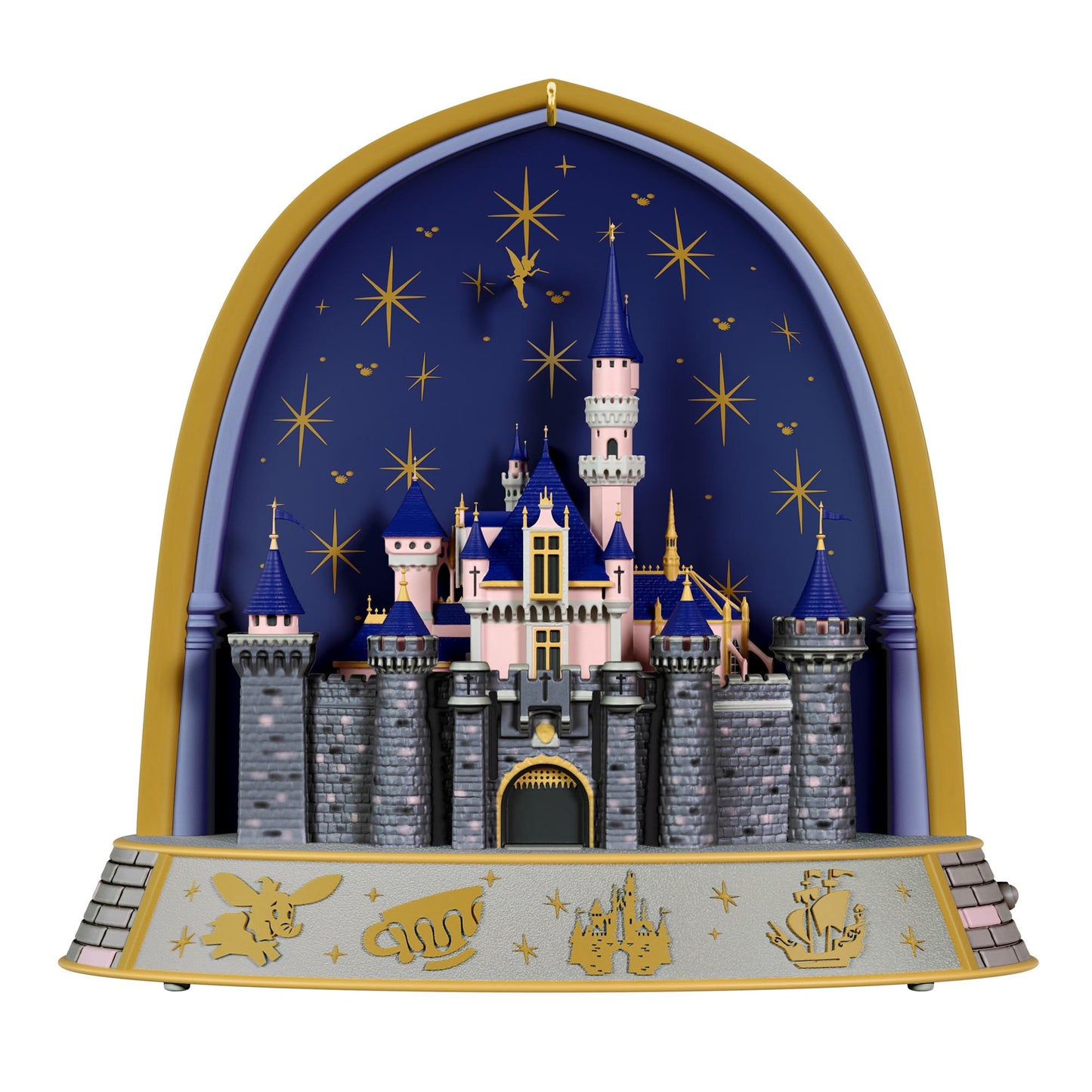 Disneyland 70th Anniversary, A Magical Celebration Musical Ornament With Light — 2025 Hallmark Keepsake Christmas Ornament