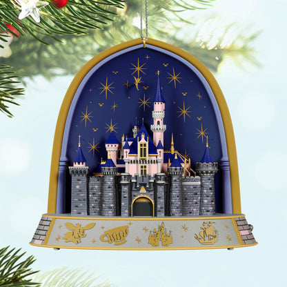 Disneyland 70th Anniversary, A Magical Celebration Musical Ornament With Light — 2025 Hallmark Keepsake Christmas Ornament