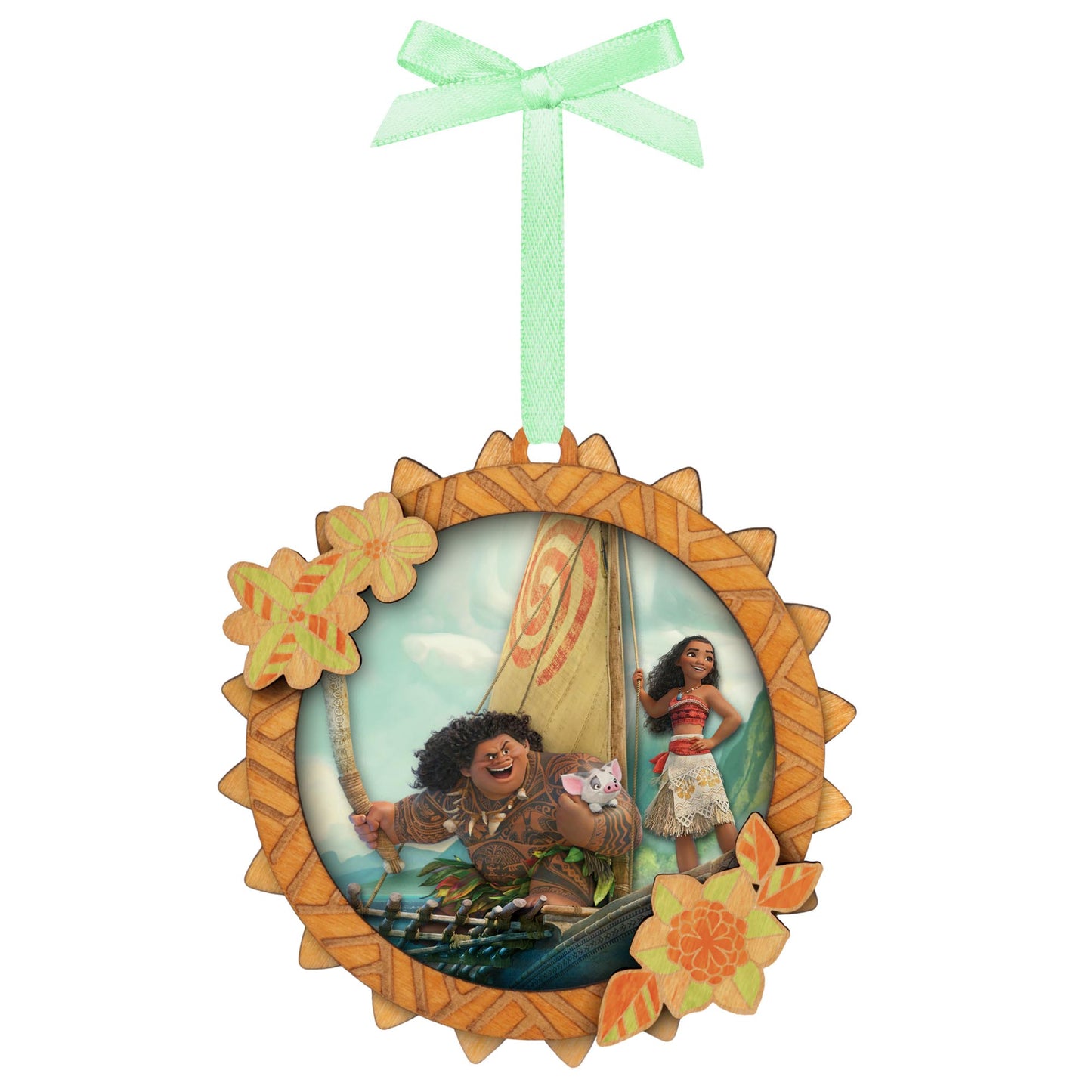 Disney Moana, Setting Sail — 2025 Hallmark Keepsake Christmas Ornament