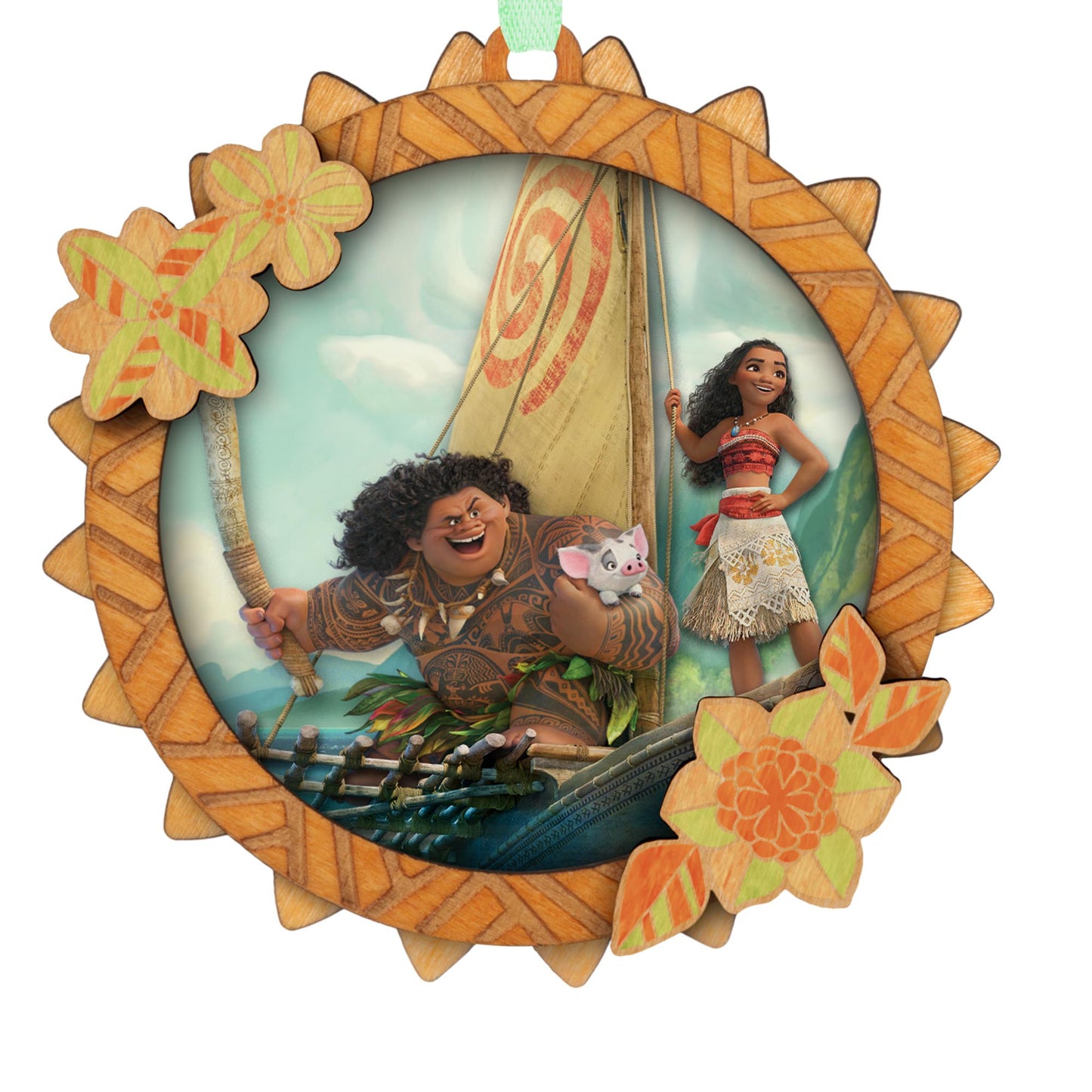 Disney Moana, Setting Sail — 2025 Hallmark Keepsake Christmas Ornament