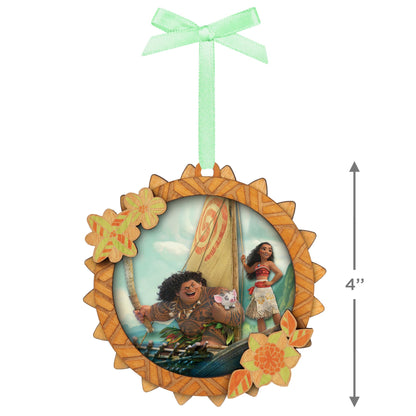 Disney Moana, Setting Sail — 2025 Hallmark Keepsake Christmas Ornament