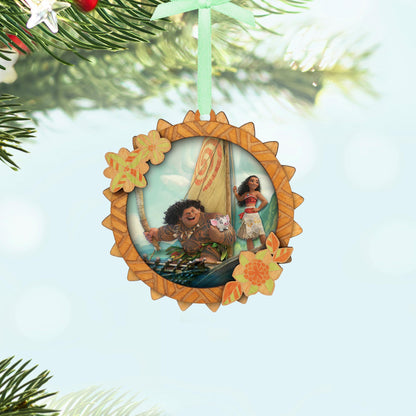 Disney Moana, Setting Sail — 2025 Hallmark Keepsake Christmas Ornament