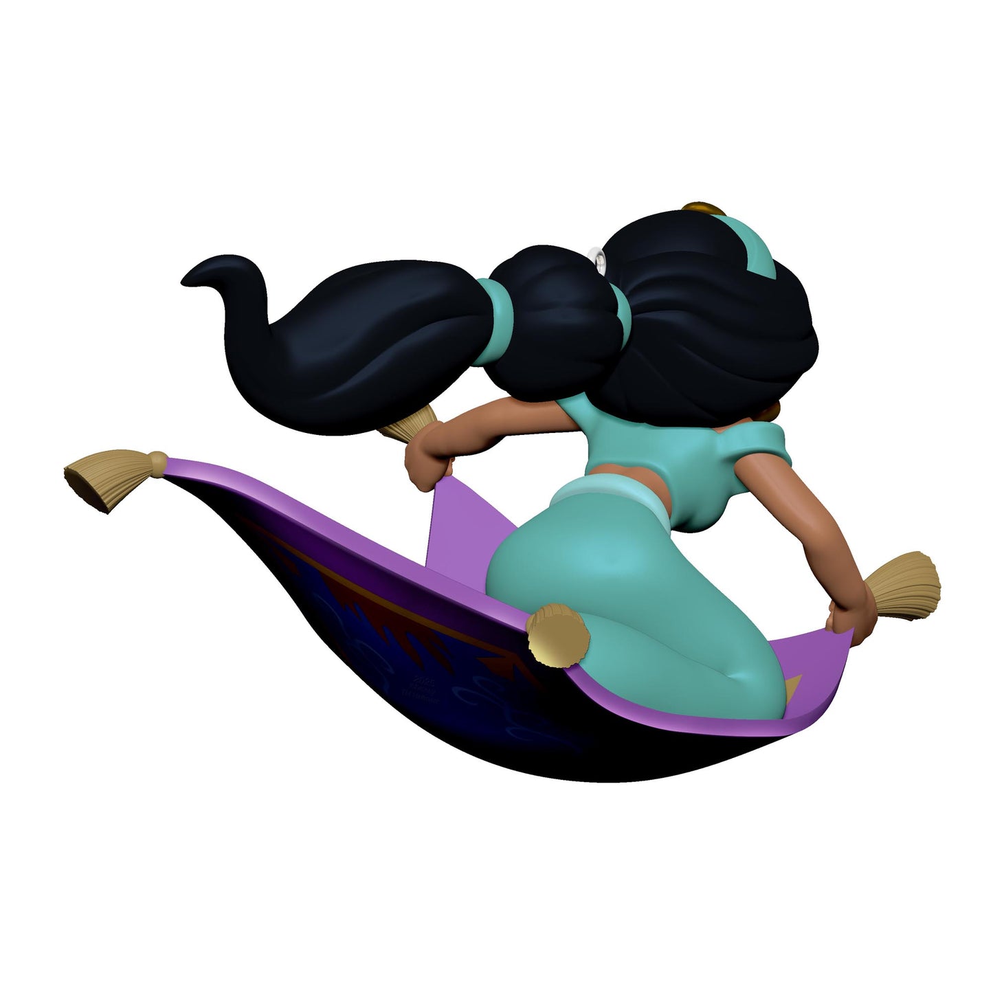 Disney Aladdin, Jasmine's Magic Carpet Ride — 2025 Hallmark Keepsake Christmas Ornament