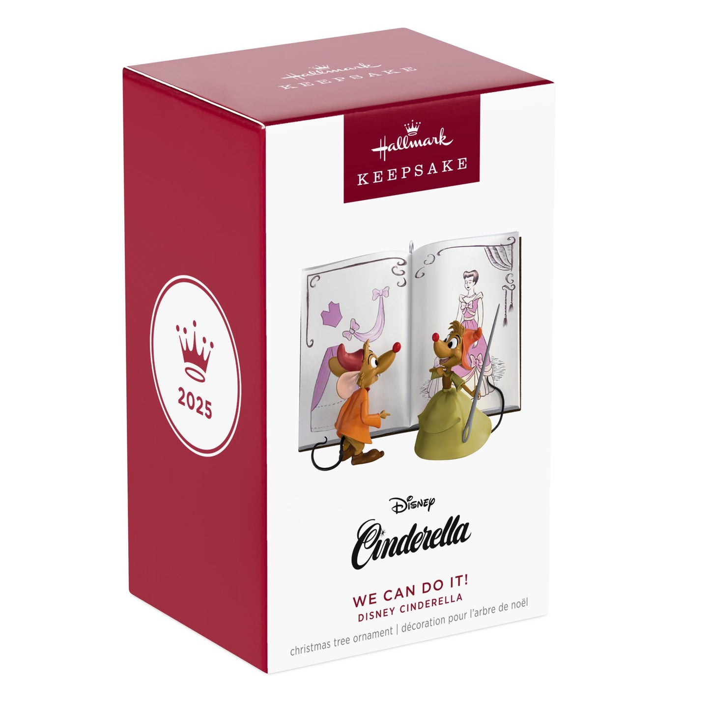 Disney Cinderella, We Can Do It! — 2025 Hallmark Keepsake Christmas Ornament