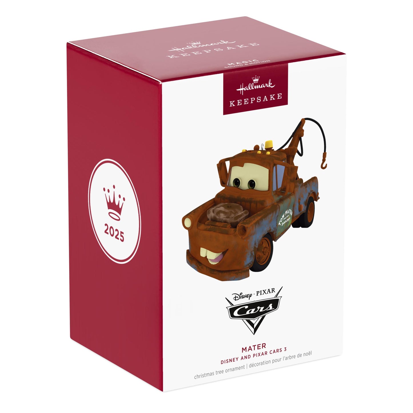Disney and Pixar Cars 3, Mater — 2025 Hallmark Keepsake Christmas Ornament