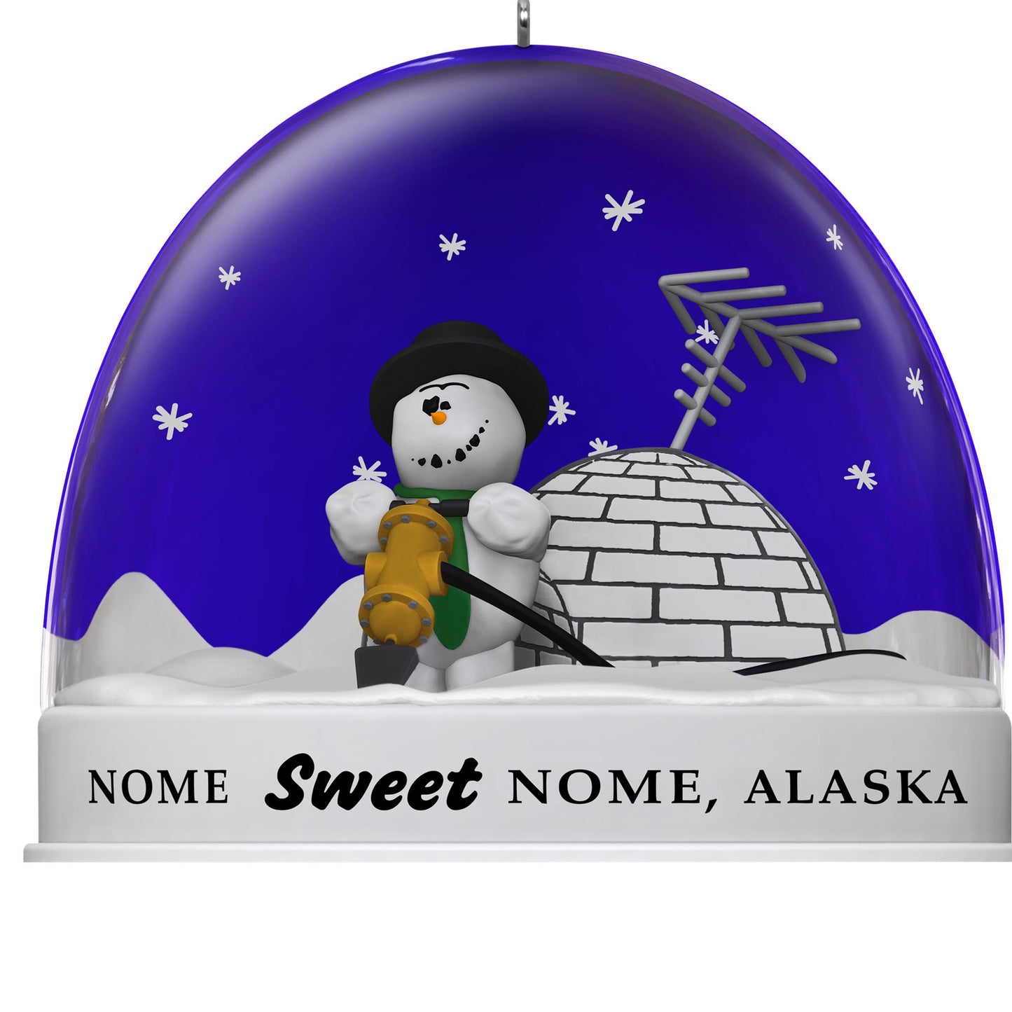 Disney and Pixar Knick Knack, Snow Globe Escape Plan — 2025 Hallmark Keepsake Christmas Ornament