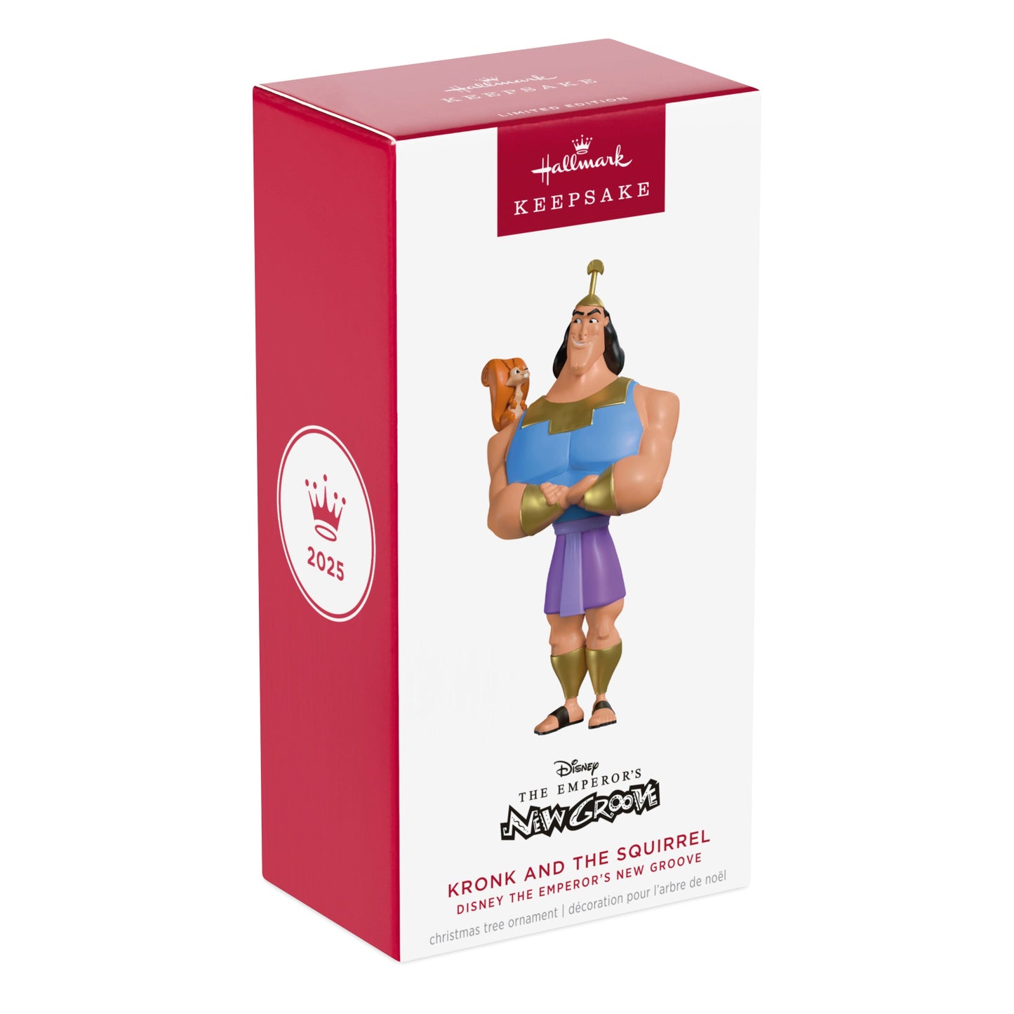 Disney The Emperor's New Groove, Kronk and the Squirrel — 2025 Hallmark Keepsake Christmas Ornament