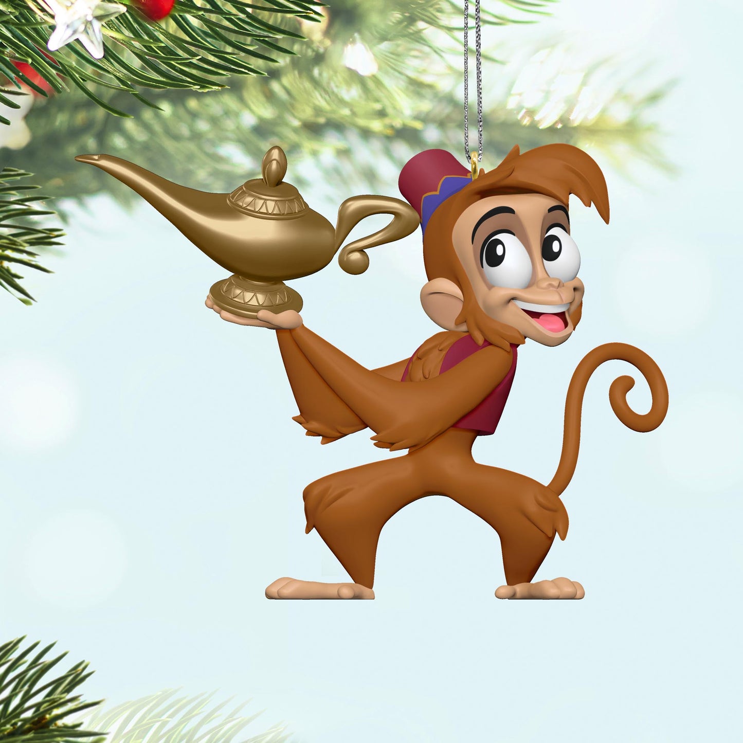 Disney Aladdin, Abu and the Magic Lamp — 2025 Hallmark Keepsake Christmas Ornament