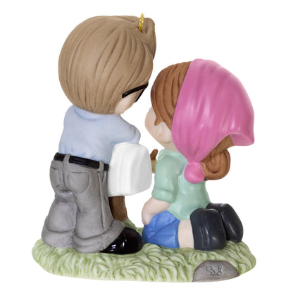 Disney and Pixar Up, Carl and Ellie (Precious Moments) — 2025 Hallmark Keepsake Christmas Ornament