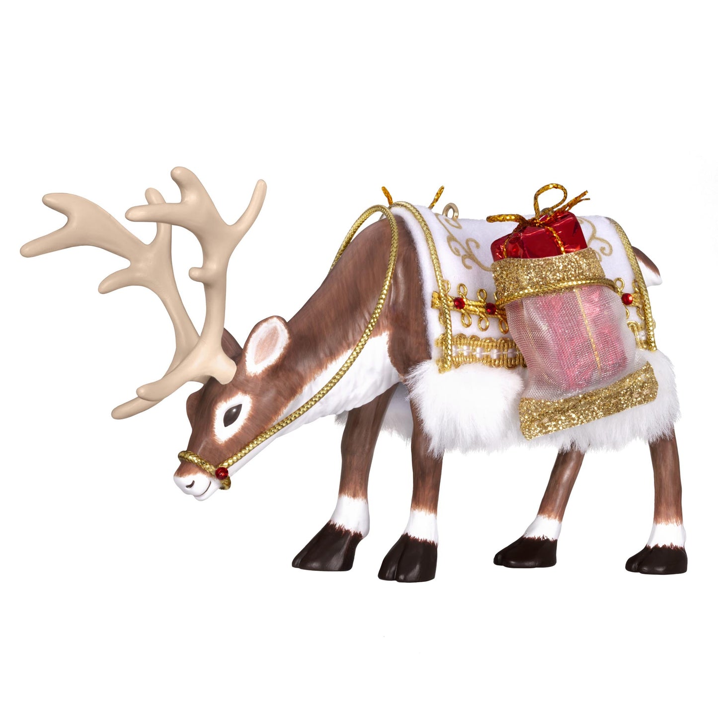 Father Christmas, Reindeer — 2025 Hallmark Keepsake Christmas Ornament