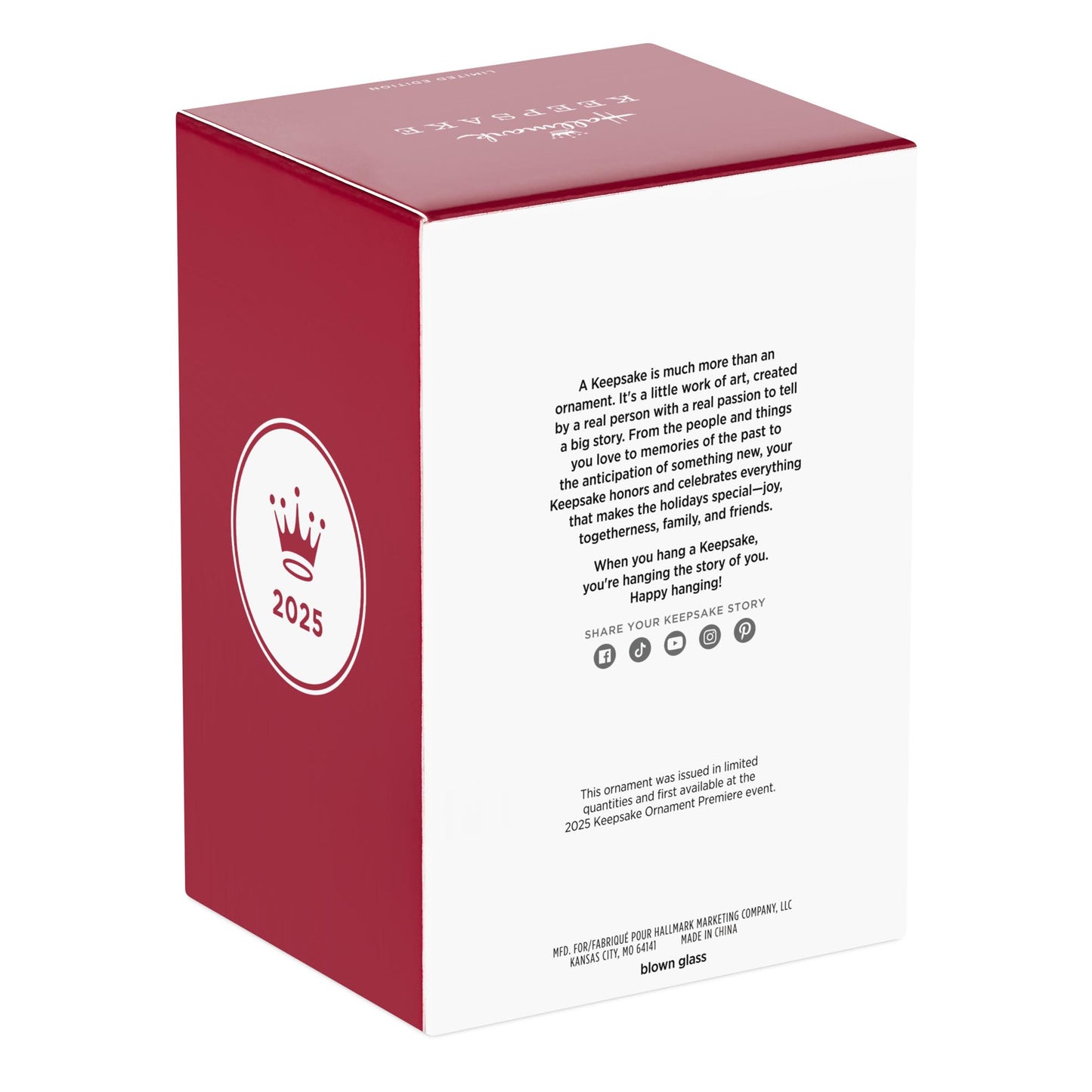 Dapper Owl — 2025 Hallmark Keepsake Christmas Ornament