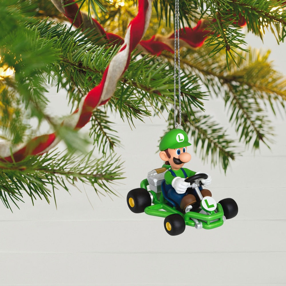 Nintendo Mario Kart, Luigi — Hallmark Keepsake Christmas Ornament