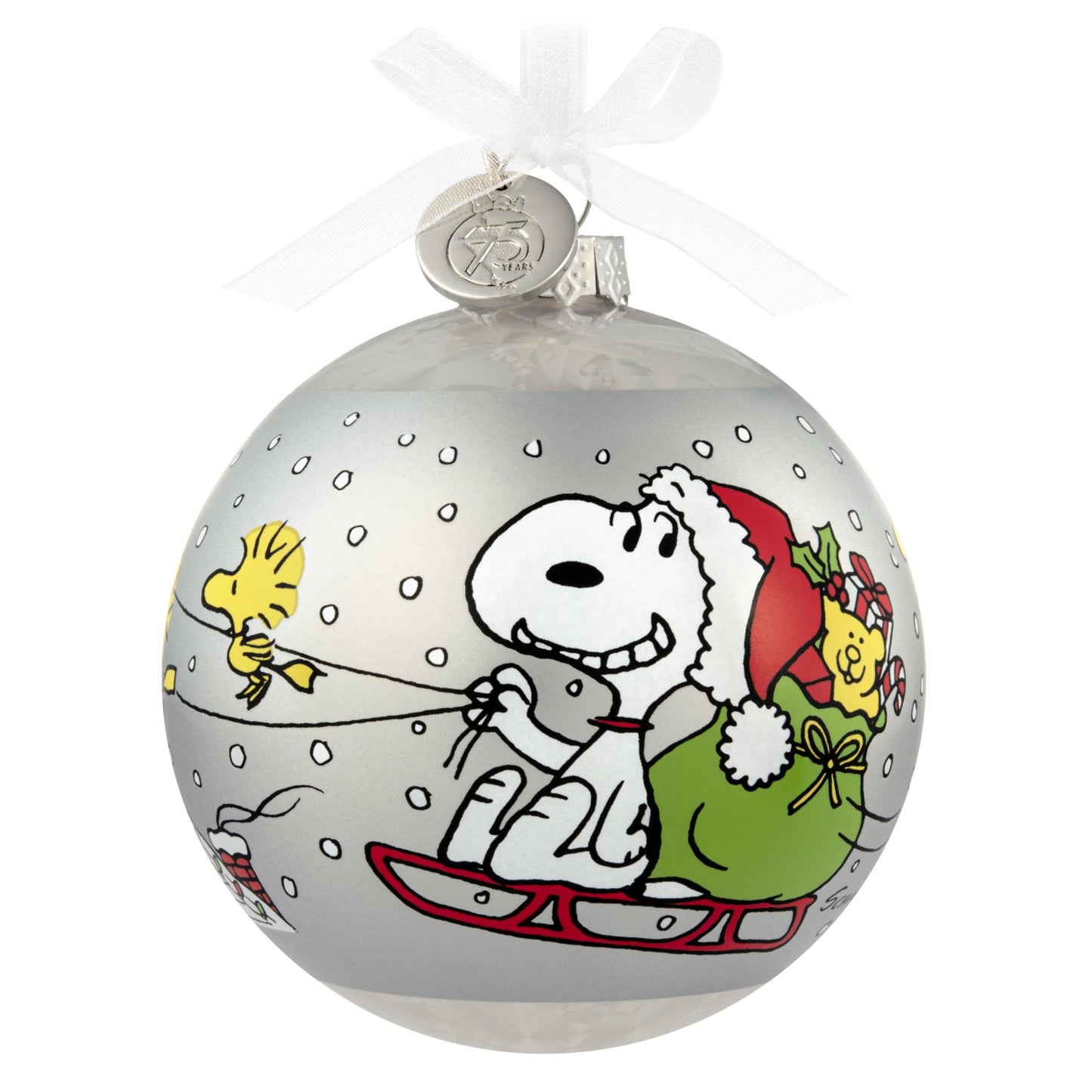Peanuts® 75th Anniversary Special Edition — 2025 Hallmark Keepsake Christmas Ornament