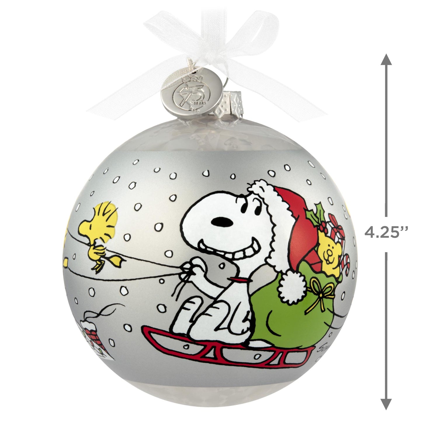 Peanuts® 75th Anniversary Special Edition — 2025 Hallmark Keepsake Christmas Ornament