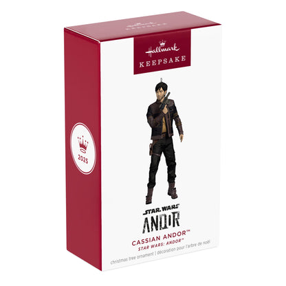 Star Wars™: Andor™, Cassian Andor™ — 2025 Hallmark Keepsake Christmas Ornament