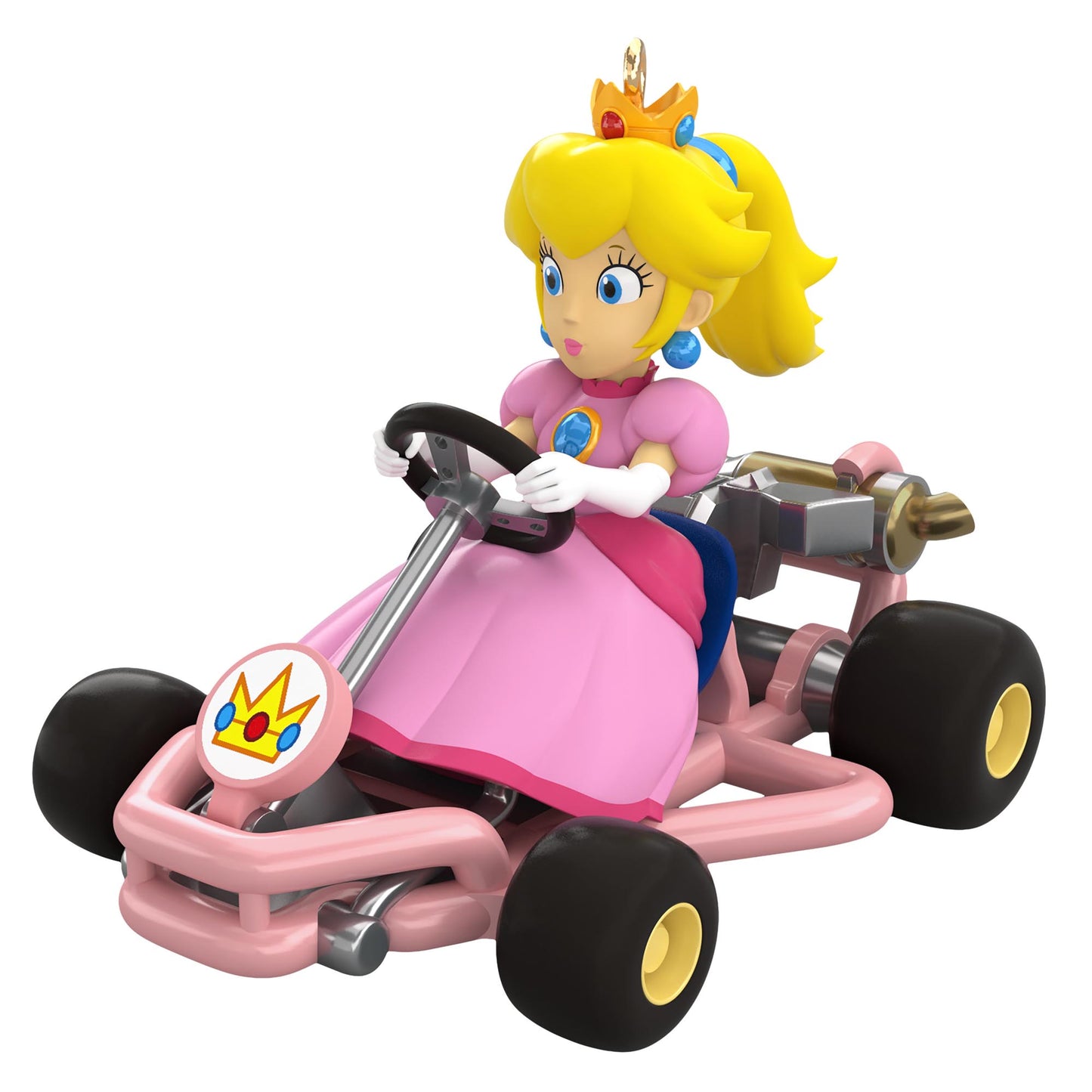 Super Mario™ Mario Kart™, Princess Peach — 2025 Hallmark Keepsake Christmas Ornament