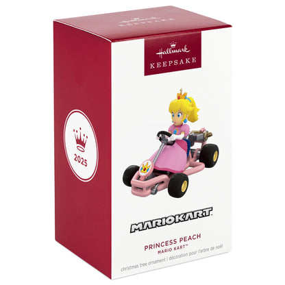 Super Mario™ Mario Kart™, Princess Peach — 2025 Hallmark Keepsake Christmas Ornament