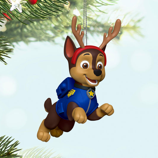 Paw Patrol™, Chase's Pawsome Holiday — 2025 Hallmark Keepsake Christmas Ornament