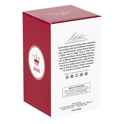 Crayola®, Colourful Log Cabin — 2025 Hallmark Keepsake Christmas Ornament