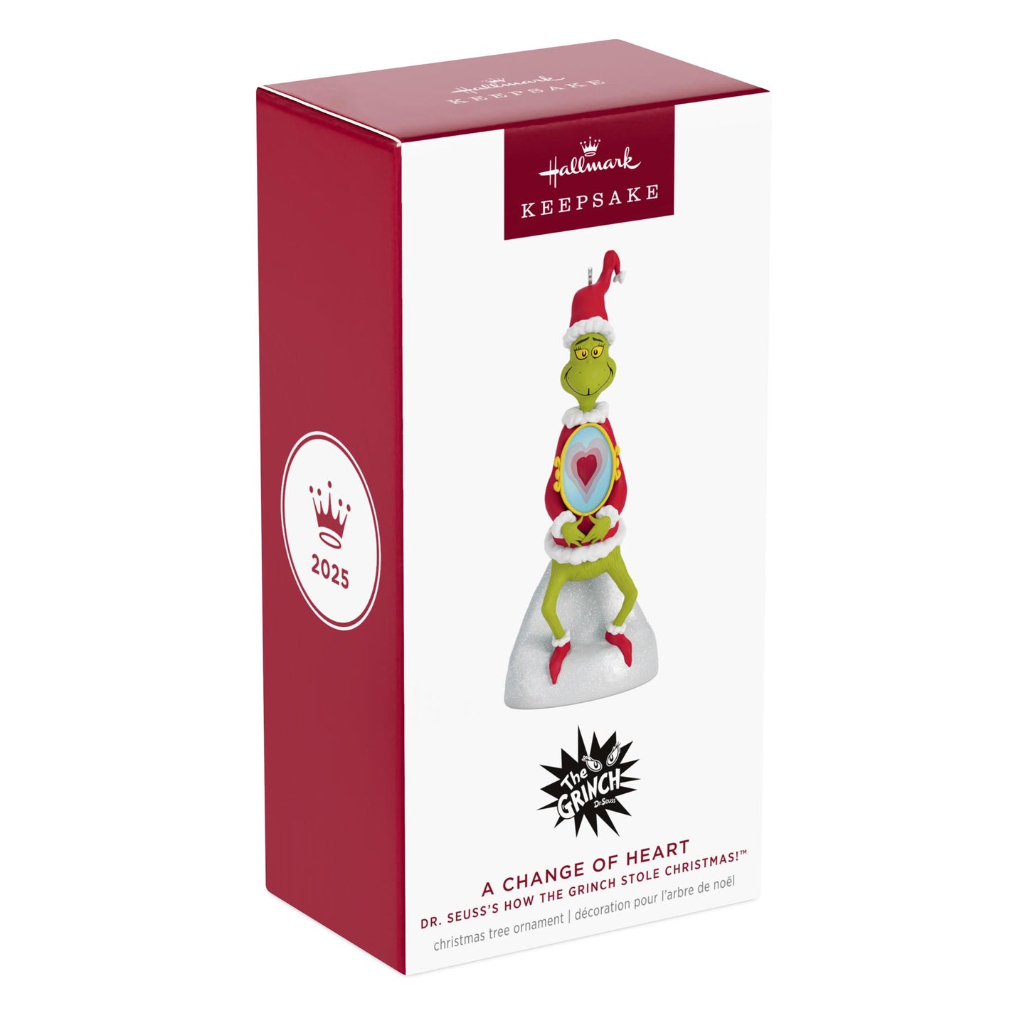 Dr. Seuss’s How the Grinch Stole Christmas!™, A Change of Heart — 2025 Hallmark Keepsake Christmas Ornament