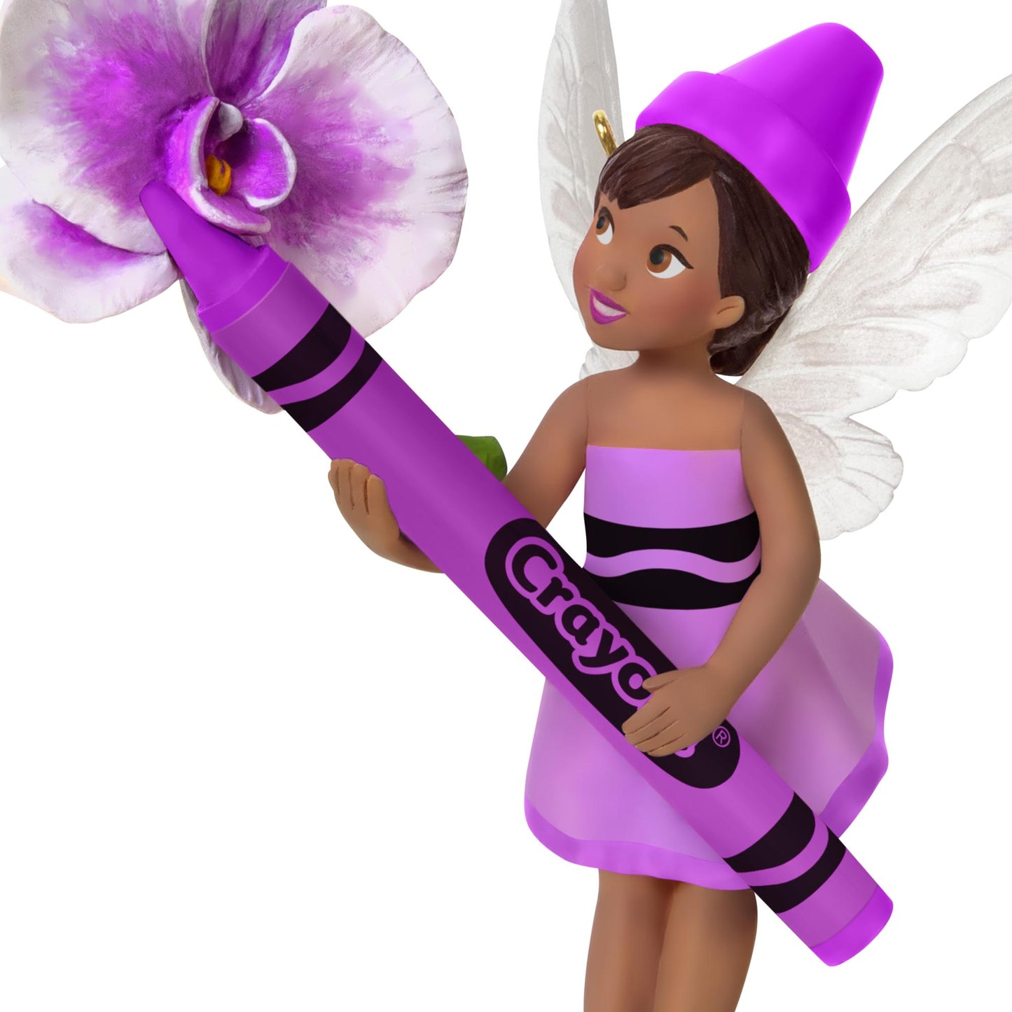 Crayola®, Orchid Fairy — 2025 Hallmark Keepsake Christmas Ornament