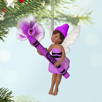 Crayola®, Orchid Fairy — 2025 Hallmark Keepsake Christmas Ornament