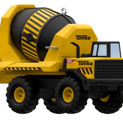 Hasbro® Tonka®, Mighty Cement Mixer — 2025 Hallmark Keepsake Christmas Ornament