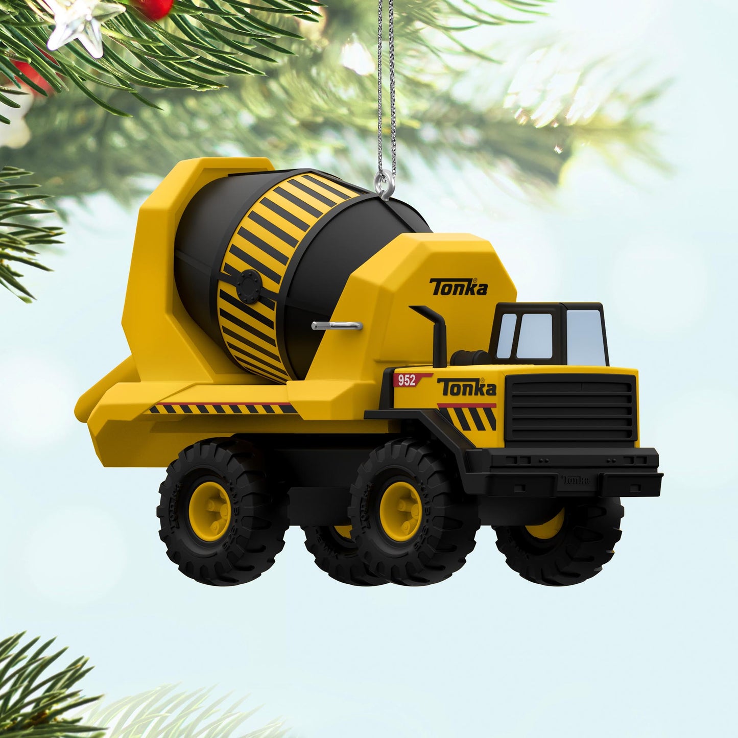 Hasbro® Tonka®, Mighty Cement Mixer — 2025 Hallmark Keepsake Christmas Ornament
