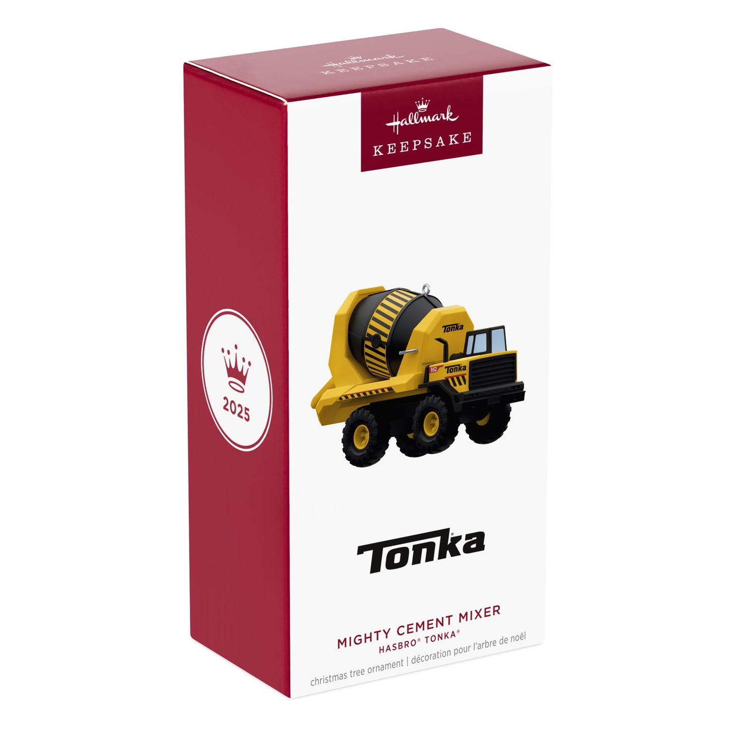 Hasbro® Tonka®, Mighty Cement Mixer — 2025 Hallmark Keepsake Christmas Ornament