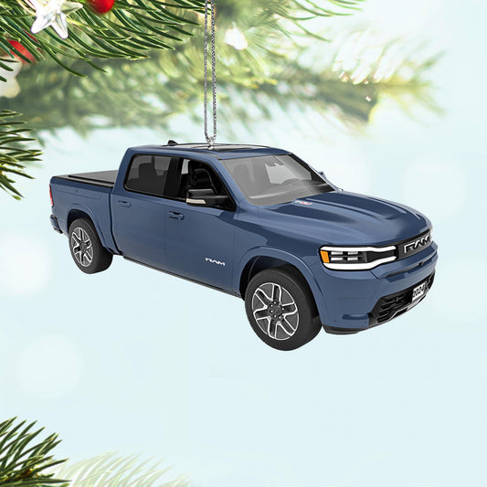 2026 Dodge Ram 1500 REV — 2025 Hallmark Keepsake Christmas Ornament