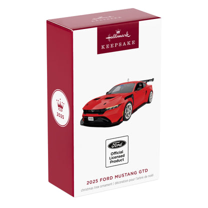 2025 Ford Mustang GTD — 2025 Hallmark Keepsake Christmas Ornament