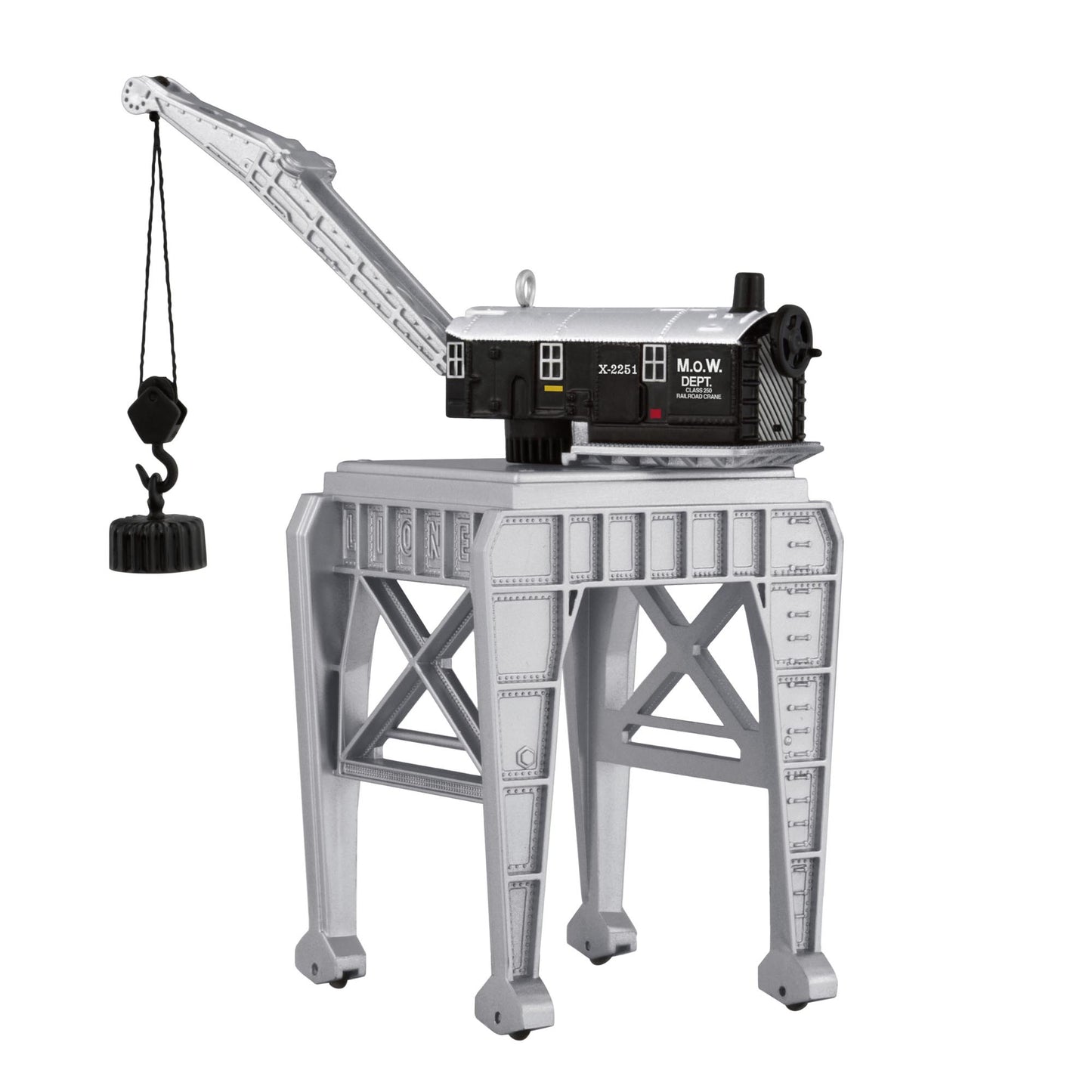 LIONEL® M.O.W. Gantry Crane — 2025 Hallmark Keepsake Christmas Ornament