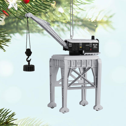 LIONEL® M.O.W. Gantry Crane — 2025 Hallmark Keepsake Christmas Ornament
