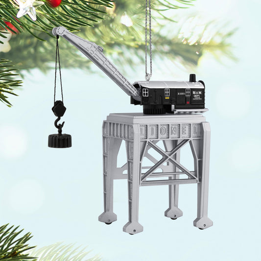 LIONEL® M.O.W. Gantry Crane — 2025 Hallmark Keepsake Christmas Ornament