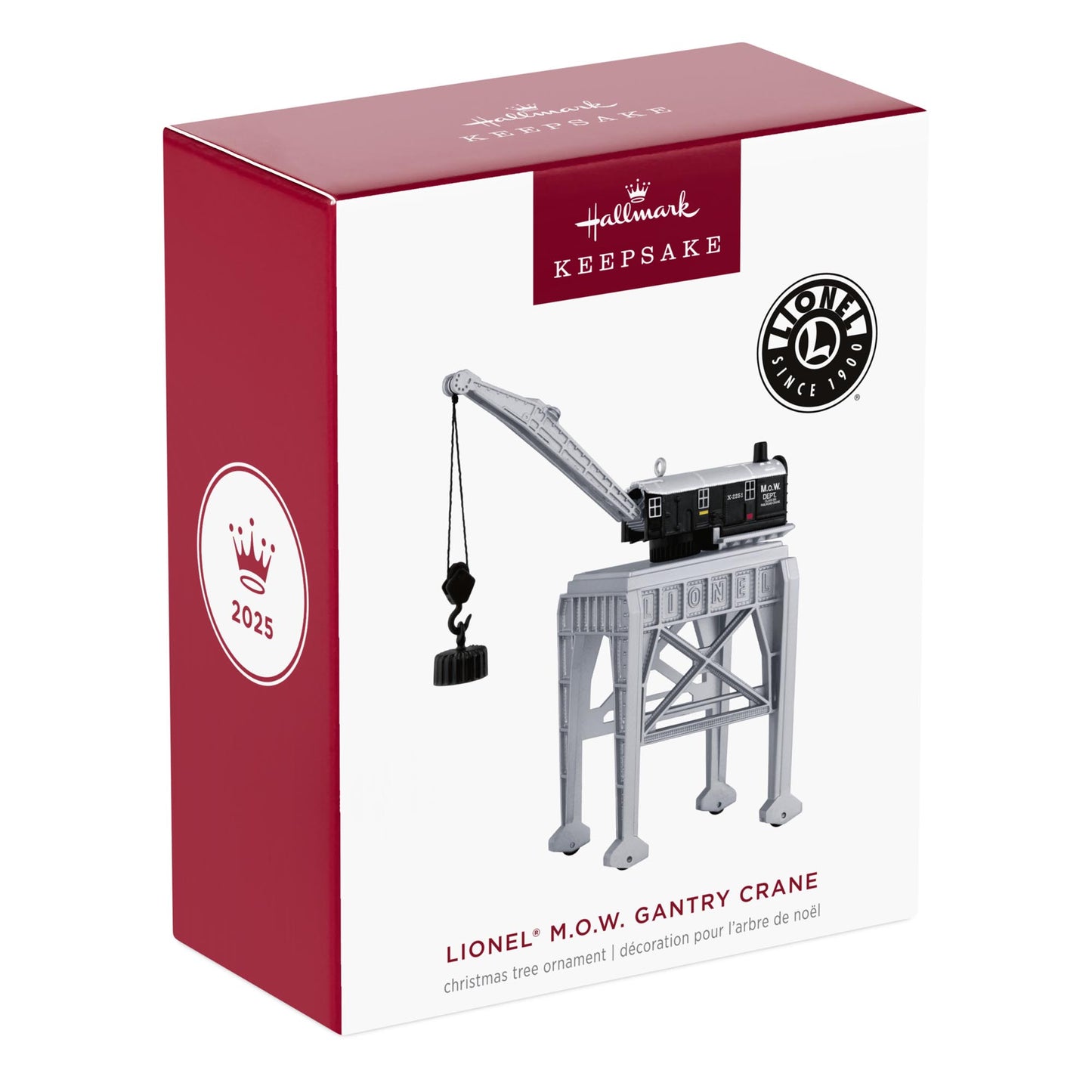 LIONEL® M.O.W. Gantry Crane — 2025 Hallmark Keepsake Christmas Ornament