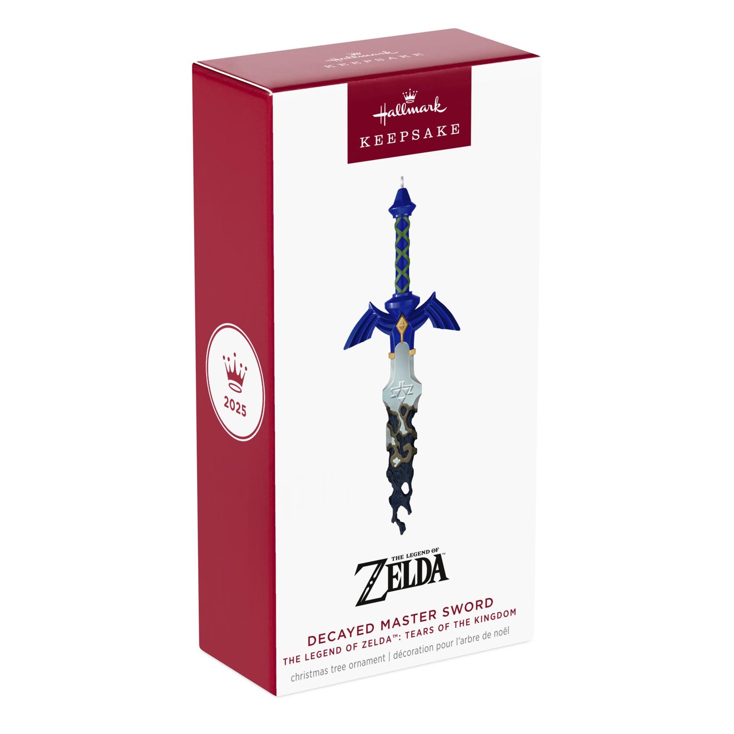The Legend of Zelda™: Tears of the Kingdom, Decayed Master Sword — 2025 Hallmark Keepsake Christmas Ornament