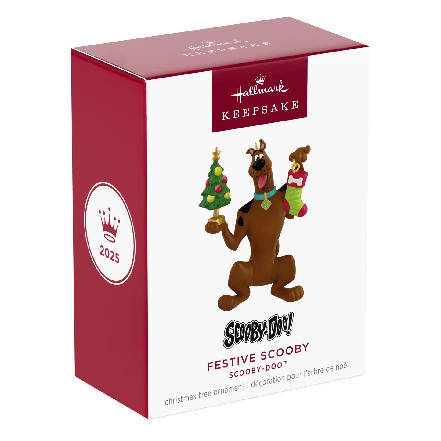 Scooby-Doo™ Festive Scooby — 2025 Hallmark Keepsake Christmas Ornament