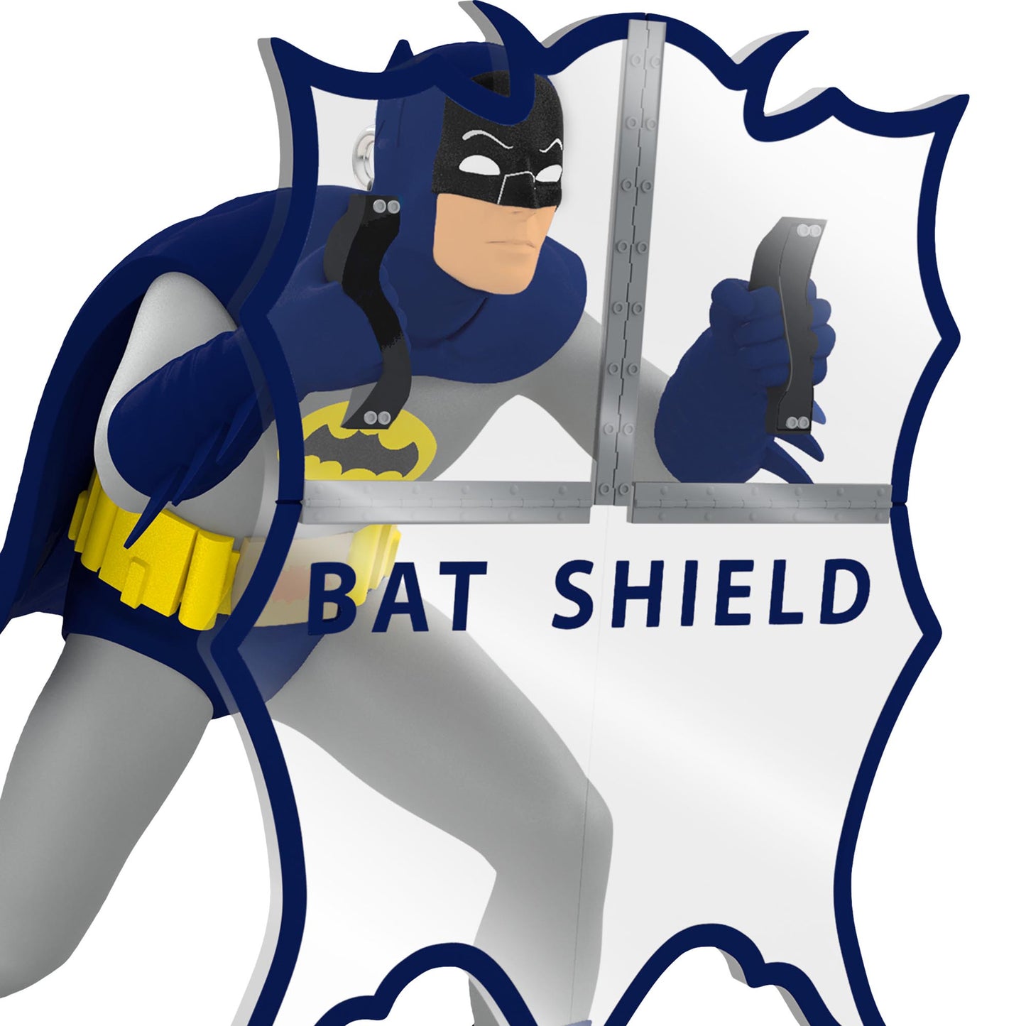 DC Batman™ The Classic TV Series, Behind the Batshield™ — 2025 Hallmark Keepsake Christmas Ornament