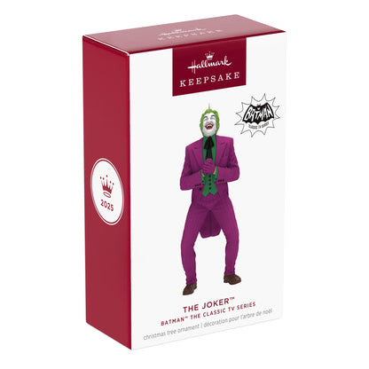 DC Batman™ The Classic TV Series, The Joker™ — 2025 Hallmark Keepsake Christmas Ornament