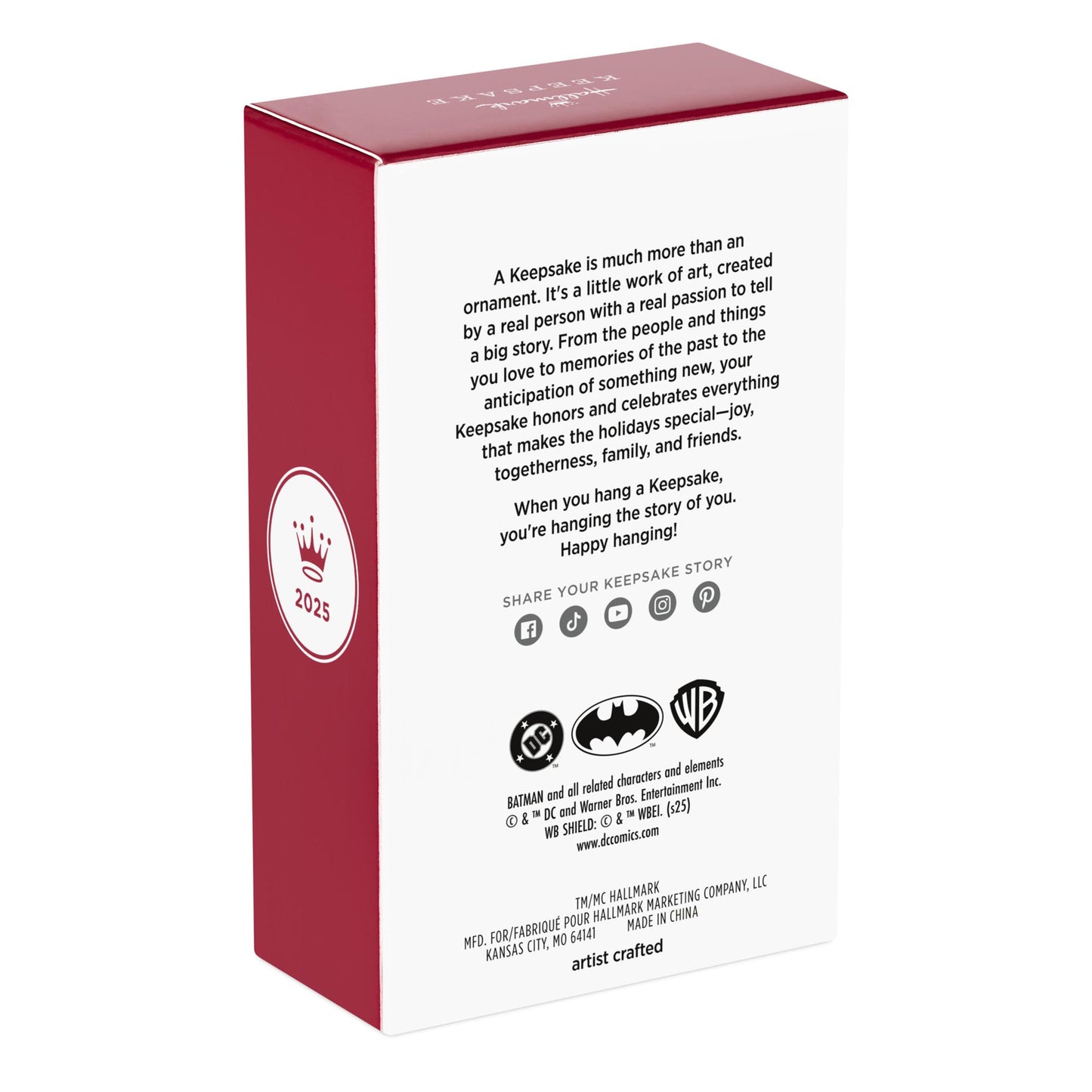 DC Batman™ The Classic TV Series, The Joker™ — 2025 Hallmark Keepsake Christmas Ornament