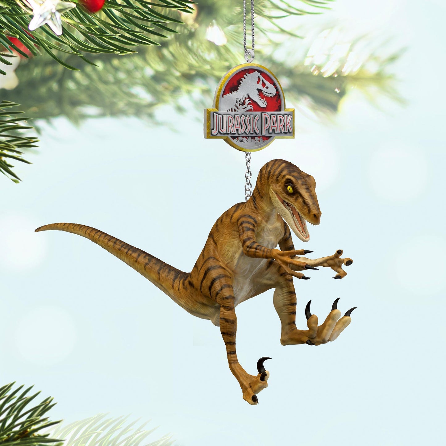 Jurassic Park, "Clever Girl..." — 2025 Hallmark Keepsake Christmas Ornament