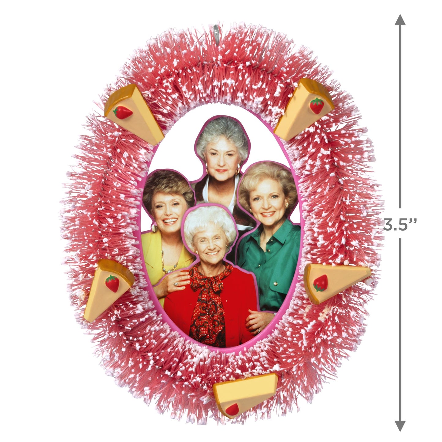 The Golden Girls, 40 Years of Friendship — 2025 Hallmark Keepsake Christmas Ornament