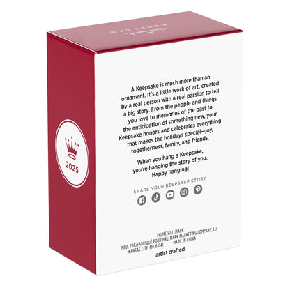 The Golden Girls, 40 Years of Friendship — 2025 Hallmark Keepsake Christmas Ornament