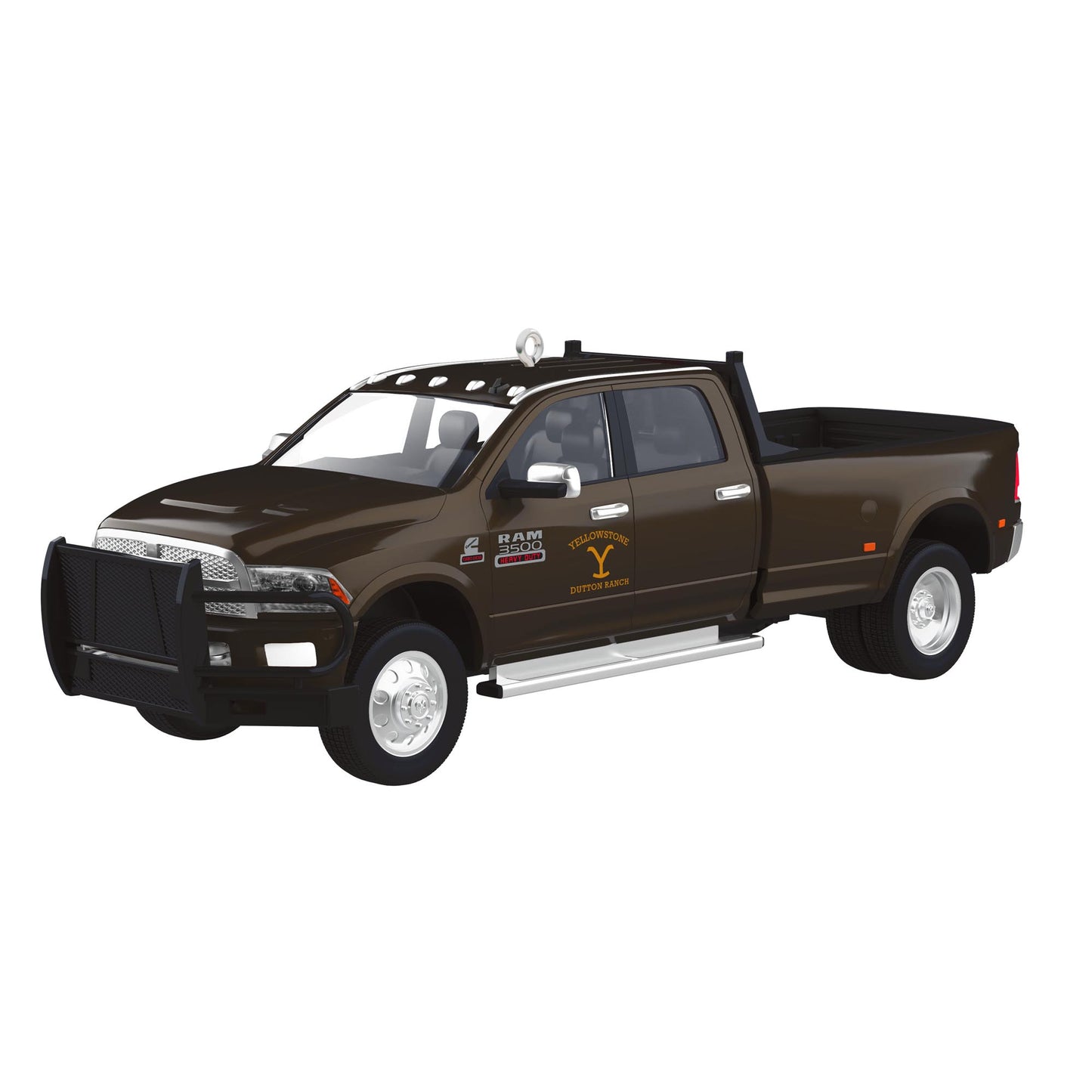 2014 Dodge Ram 3500 Yellowstone — 2025 Hallmark Keepsake Christmas Ornament