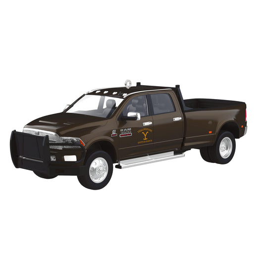 2014 Dodge Ram 3500 Yellowstone — 2025 Hallmark Keepsake Christmas Ornament