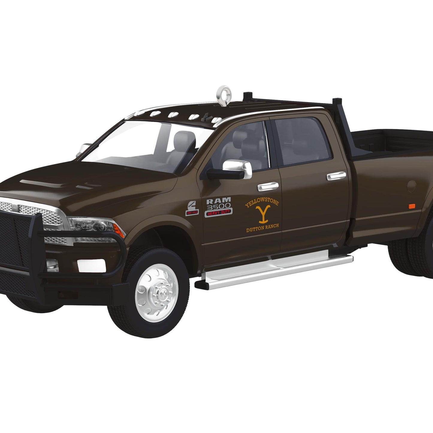 2014 Dodge Ram 3500 Yellowstone — 2025 Hallmark Keepsake Christmas Ornament