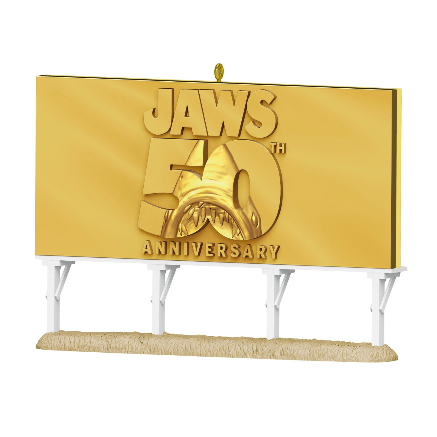 Jaws 50th Anniversary, "Help!!! Shark" — 2025 Hallmark Keepsake Christmas Ornament