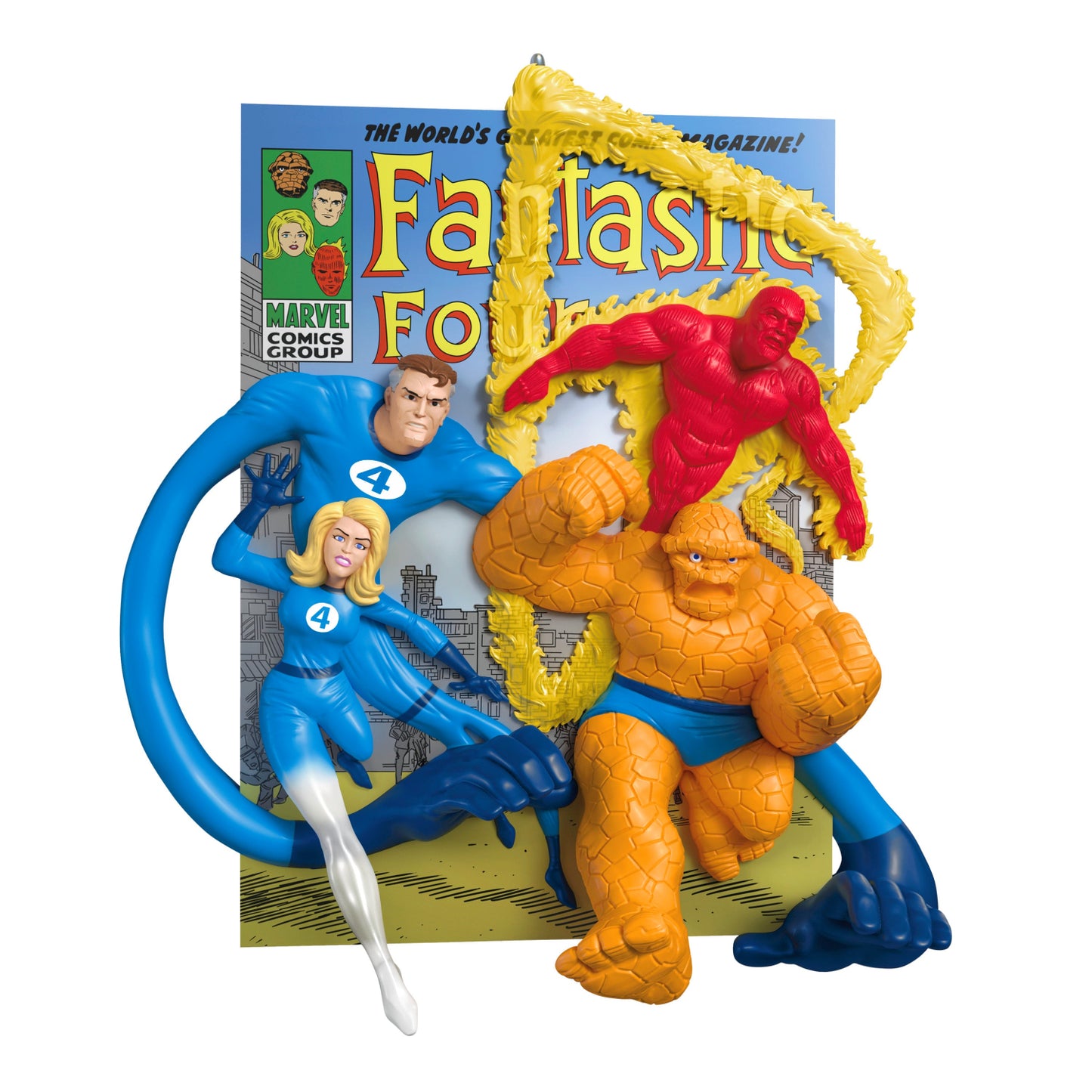 Marvel, Fantastic Four — 2025 Hallmark Keepsake Christmas Ornament