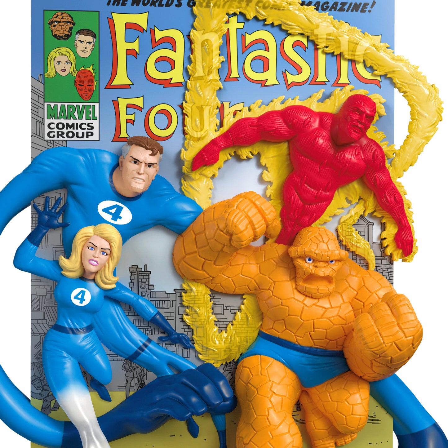 Marvel, Fantastic Four — 2025 Hallmark Keepsake Christmas Ornament